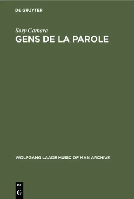 Gens de la parole (English, Sory Camara) - Image 1 - BookBajar