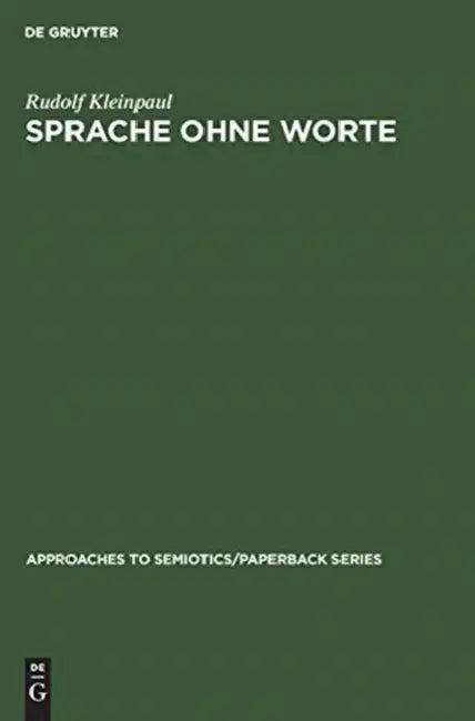 Buy Sprache ohne Worte (English, Rudolf Kleinpaul) Online at Best Price - BookBajar