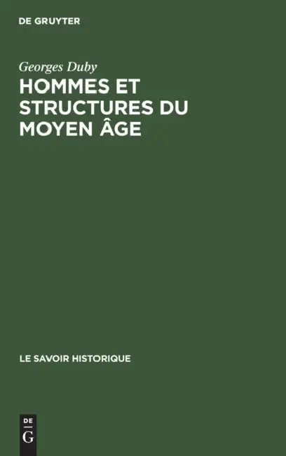 Hommes Et Structures Du Moyen Âge (English, Georges Duby) - Image 1 - BookBajar