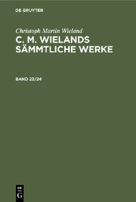 Buy Christoph Martin Wieland (English, Christoph Martin Wieland) Online at Best Price - BookBajar