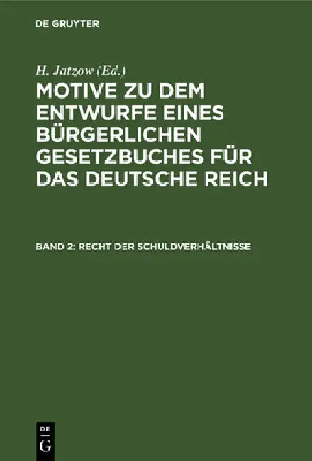 Buy Recht Der Schuldverhältnisse (English, H. Jatzow) Online at Best Price - BookBajar