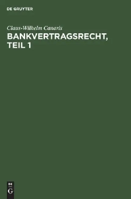 Bankvertragsrecht, Erster Teil (English, No Contributor) - Image 1 - BookBajar