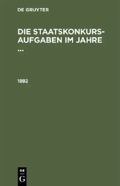 Buy 1892 (English, No Contributor) Online at Best Price - BookBajar