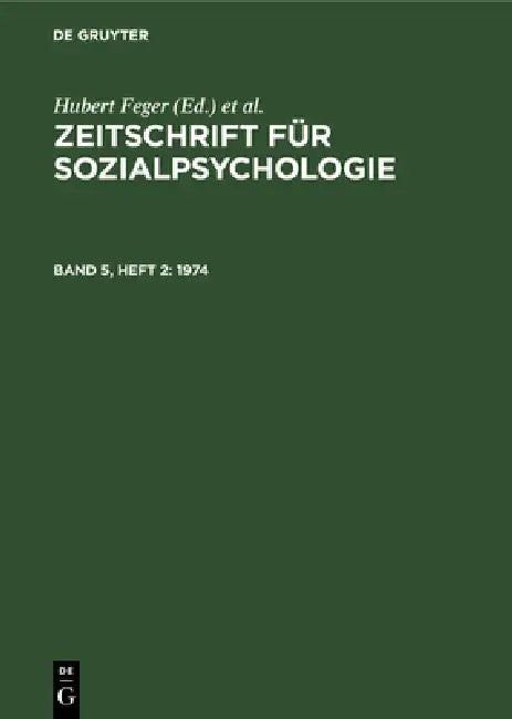 Buy 1974 (English, Hubert Feger | C. F. Graumann | Klaus Holzkamp) Online at Best Price - BookBajar