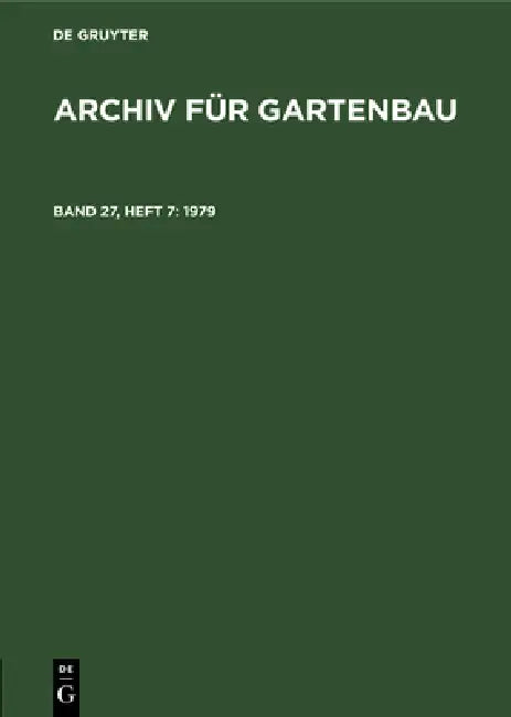 1979 (English, Deutsche Akademie Der Landwirtschaftswis) - Image 1 - BookBajar