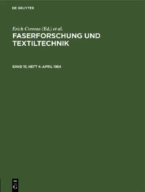 4/1/64 (English, Erich Correns | Walter Frenzel | Erich Correns) - Image 1 - BookBajar