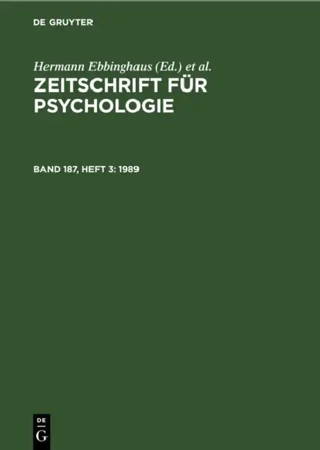 Buy 1989 (English, Hermann Ebbinghaus | Arthur König) Online at Best Price - BookBajar