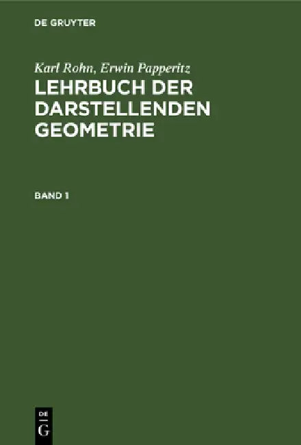 Buy Karl Rohn; Erwin Papperitz (English, Karl Rohn | Erwin Papperitz) Online at Best Price - BookBajar