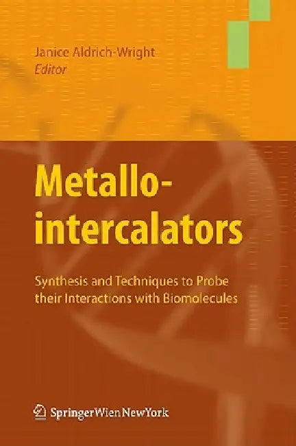 Buy Metallointercalators (English, Janice Aldrich-Wright) Online at Best Price - BookBajar