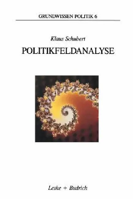 Buy Politikfeldanalyse (English, Klaus Schubert) Online at Best Price - BookBajar