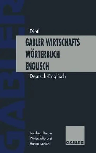 Buy Wirtschaftswörterbuch / Commercial Dictionary (English, Anthony Lee) Online at Best Price - BookBajar