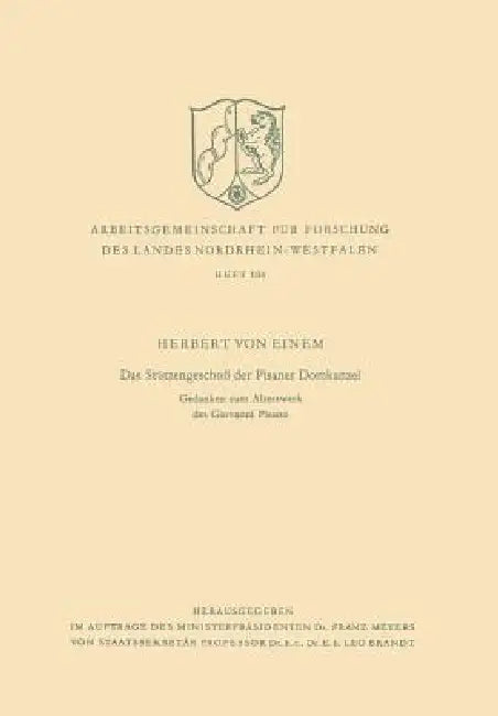 Buy Das Stützengeschoß Der Pisaner Domkanzel (English, Einem) Online at Best Price - BookBajar