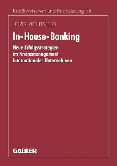Buy In-House-Banking (English, Jörg Richtsfeld) Online at Best Price - BookBajar