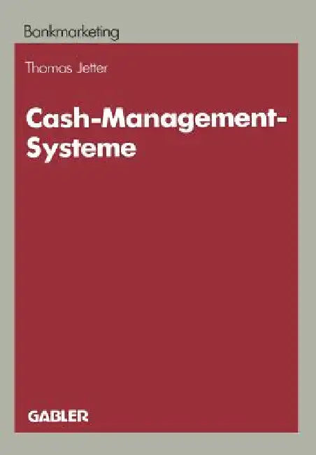 Buy Cash-Management-Systeme (English, Thomas Jetter) Online at Best Price - BookBajar