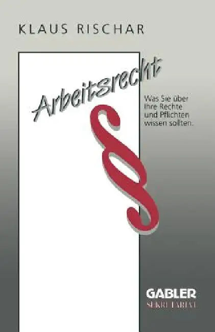 Buy Arbeitsrecht (English, Klaus Rischar) Online at Best Price - BookBajar