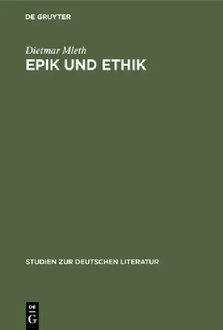 Buy Epik und Ethik (English, Dietmar Mieth) Online at Best Price - BookBajar
