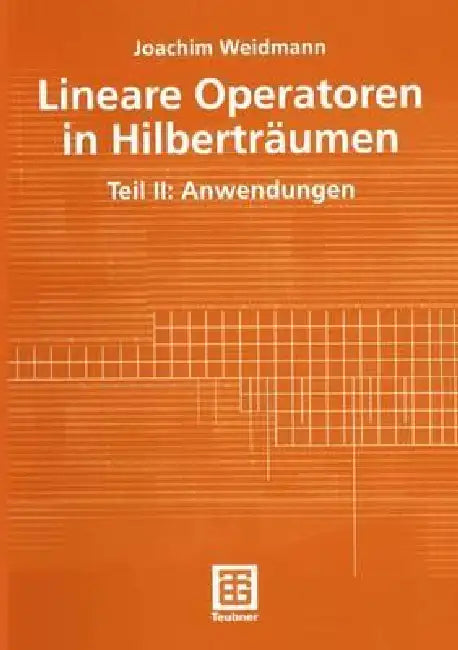 Buy Lineare Operatoren in Hilberträumen (English, Joachim Weidmann) Online at Best Price - BookBajar