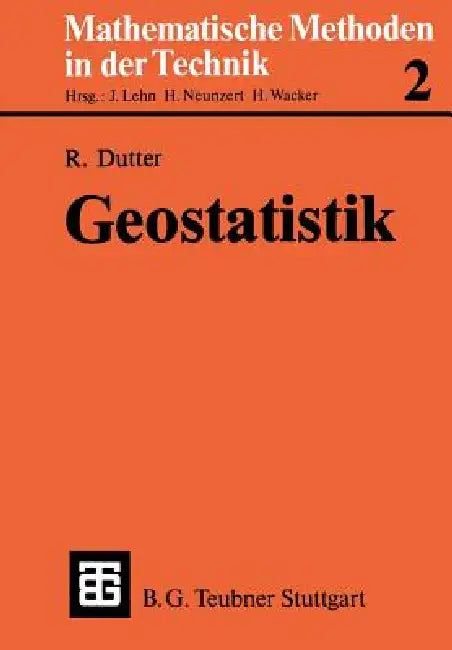 Buy Geostatistik (English, Rudolf Dutter) Online at Best Price - BookBajar