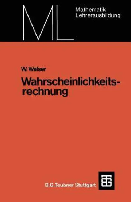 Buy Wahrscheinlichkeitsrechnung (English, Willi Walser) Online at Best Price - BookBajar