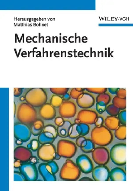 Buy Mechanische Verfahrenstechnik (English, Matthias Bohnet) Online at Best Price - BookBajar