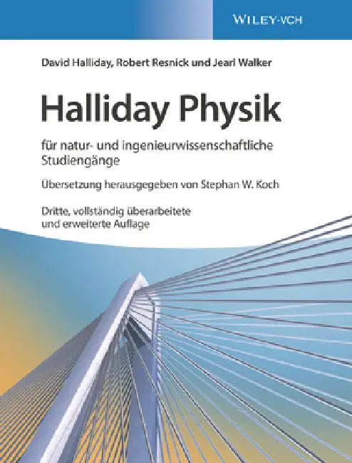 Buy Halliday Physik f r natur- und ingenieurwissenschaftliche Studieng nge (English, David Halliday) Online at Best Price - BookBajar
