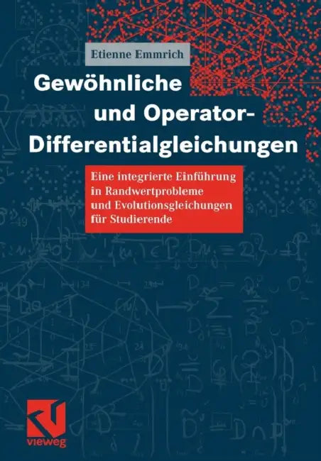 Buy Gewöhnliche Und Operator-Differentialgleichungen (English, Etienne Emmrich) Online at Best Price - BookBajar