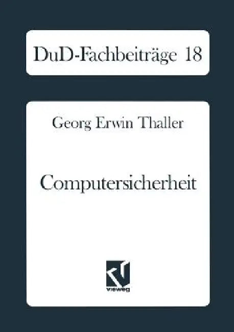Computersicherheit (English, Georg Erwin Thaller) - Image 1 - BookBajar