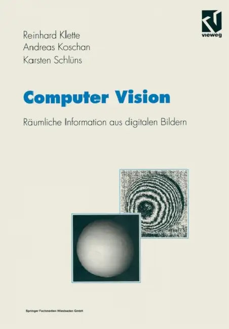 Buy Computer Vision (English, Reinhard Klette | Andreas Koschan | Karsten Schlüns) Online at Best Price - BookBajar