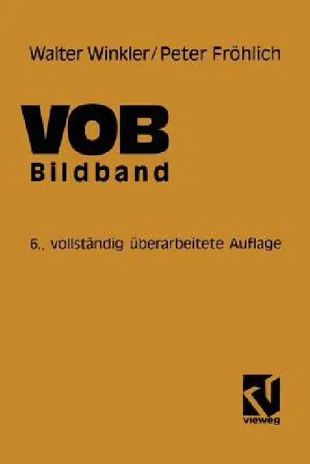 Buy Vob Verdingungsordnung Für Bauleistungen (English, Walter Winkler) Online at Best Price - BookBajar