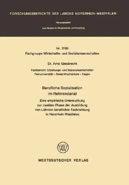 Buy Berufliche Sozialisation Im Referendariat (English, Arno Giesbrecht) Online at Best Price - BookBajar