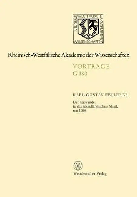 Buy Geisteswissenschaften (English, Karl Gustav Fellerer) Online at Best Price - BookBajar