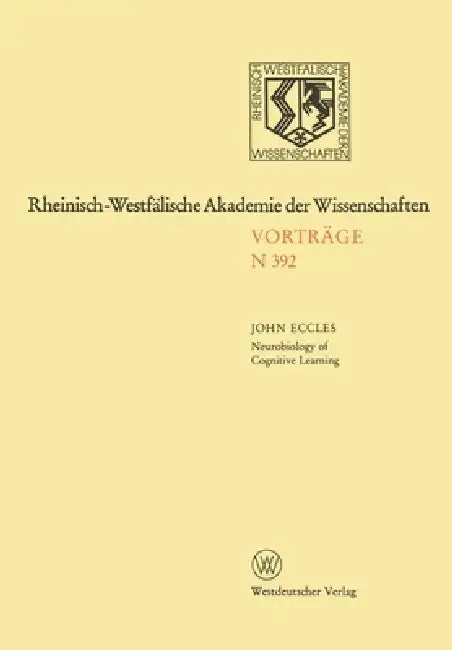 Buy Neurobiology of Cognitive Learning (English, John C. Eccles) Online at Best Price - BookBajar