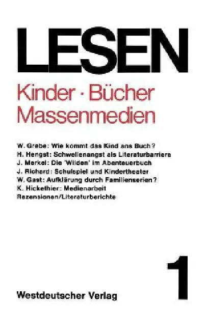 Buy Kinder -- Bücher -- Massenmedien (English, Karl W. Bauer | Jochen Vogt) Online at Best Price - BookBajar
