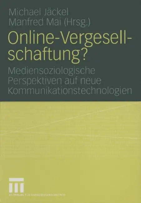 Buy Online-Vergesellschaftung? (English, Michael Jäckel | Manfred Mai) Online at Best Price - BookBajar