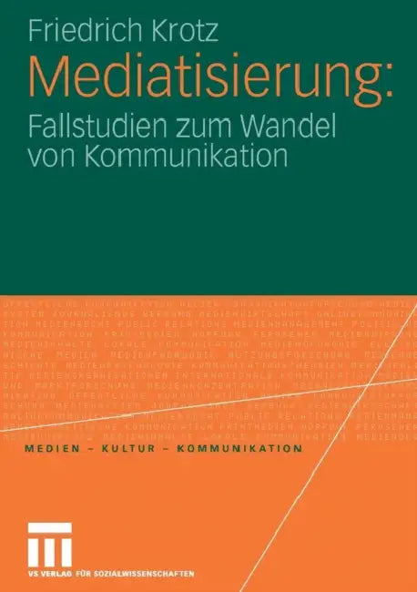 Mediatisierung (English, Friedrich Krotz) - Image 1 - BookBajar