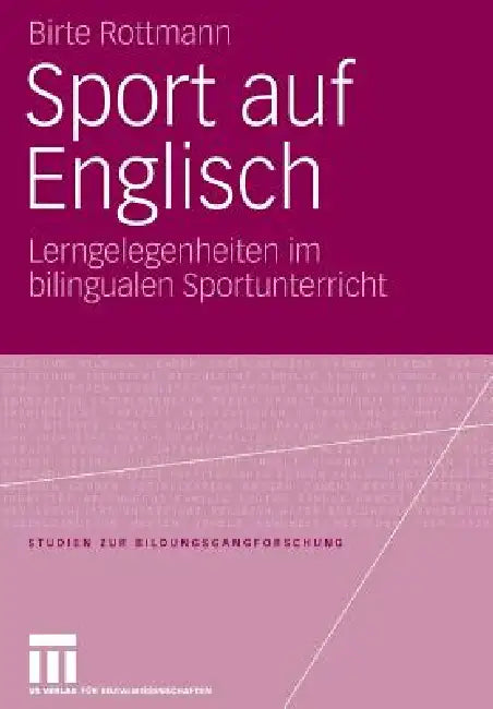 Buy Sport Auf Englisch (English, Birte Rottmann) Online at Best Price - BookBajar