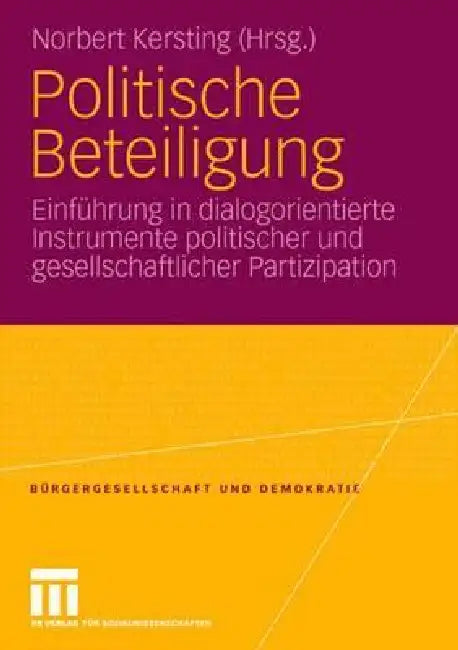 Politische Beteiligung (English, Norbert Kersting) - Image 1 - BookBajar