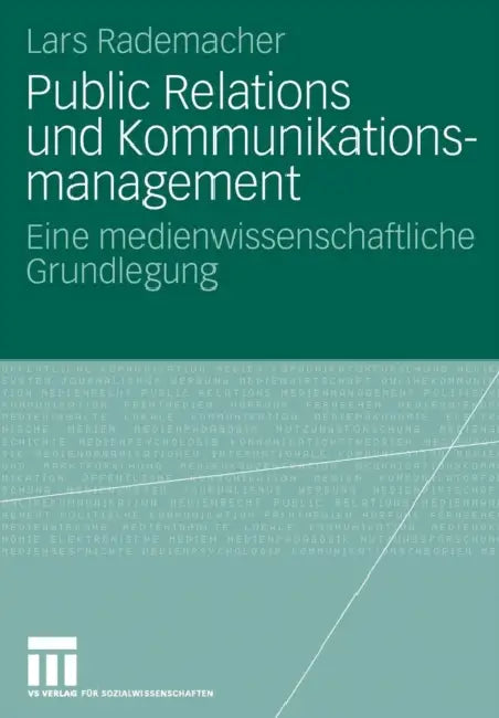 Public Relations Und Kommunikationsmanagement (English, Lars Rademacher) - Image 1 - BookBajar