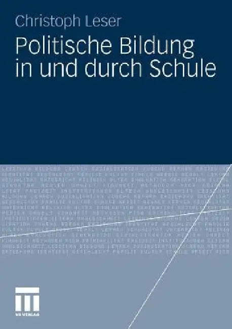 Buy Politische Bildung in Und Durch Schule (English, Christoph Leser) Online at Best Price - BookBajar