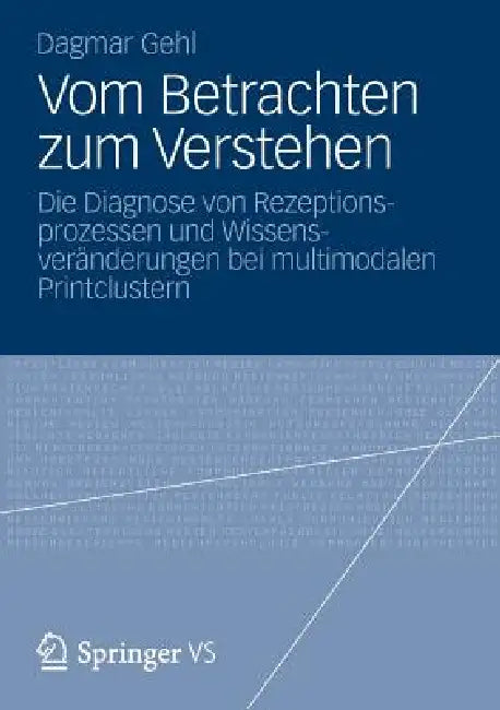 Buy Vom Betrachten Zum Verstehen (English, Dagmar Gehl) Online at Best Price - BookBajar