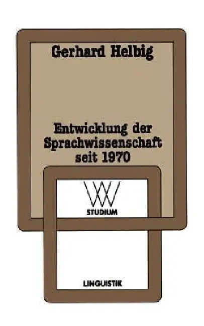 Buy Entwicklung Der Sprachwissenschaft Seit 1970 (English, Gerhard Helbig) Online at Best Price - BookBajar