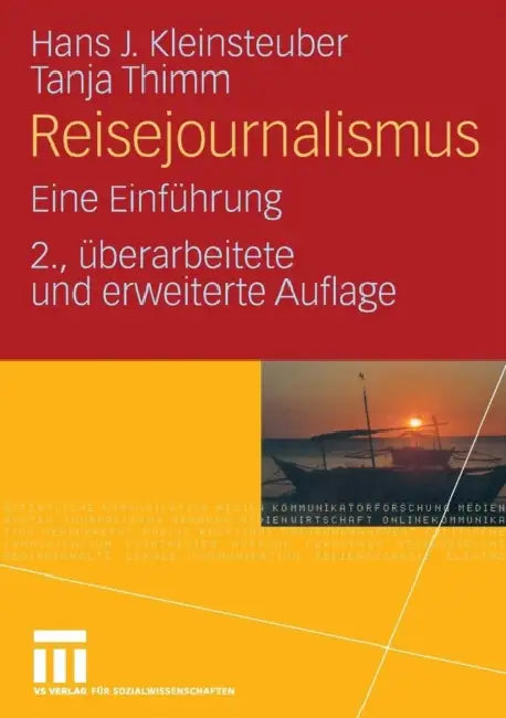 Buy Reisejournalismus (English, Hans J. Kleinsteuber | Tanja Thimm) Online at Best Price - BookBajar