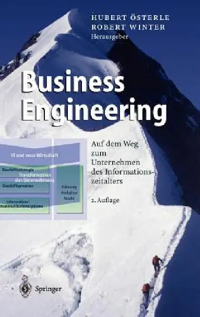 Business Engineering (English, Hubert Österle | Robert Winter) - Image 1 - BookBajar