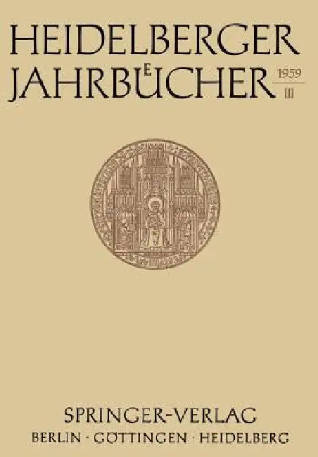 Buy Heidelberger Jahrbücher (English, Kenneth A. Loparo) Online at Best Price - BookBajar