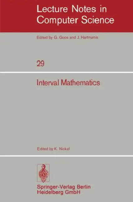 Buy Interval Mathematics (English, K. Nickel) Online at Best Price - BookBajar