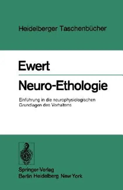 Buy Neuro-Ethologie (English, J. -P Ewert) Online at Best Price - BookBajar