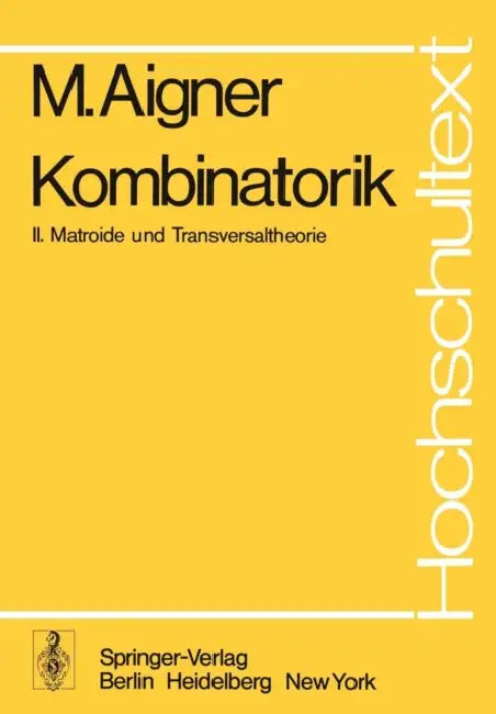 Buy Kombinatorik (English, Martin Aigner) Online at Best Price - BookBajar