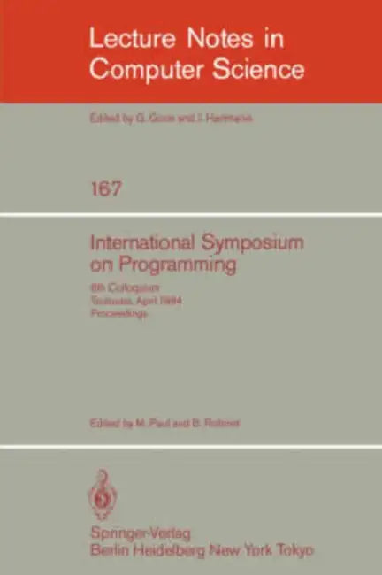 Buy International Symposium on Programming (English, M. Paul | B. Robinet) Online at Best Price - BookBajar