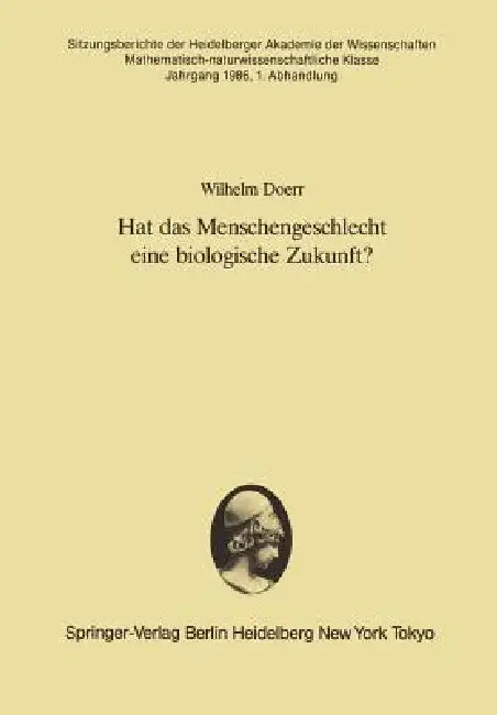 Buy Hat Das Menschengeschlecht Eine Biologische Zukunft? (English, Wilhelm Doerr) Online at Best Price - BookBajar