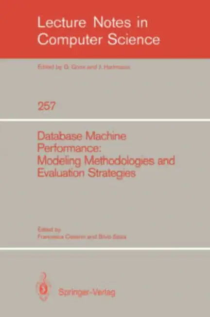 Buy Database Machine Performance (English, Francesca Cesarini | Silvio Salza) Online at Best Price - BookBajar